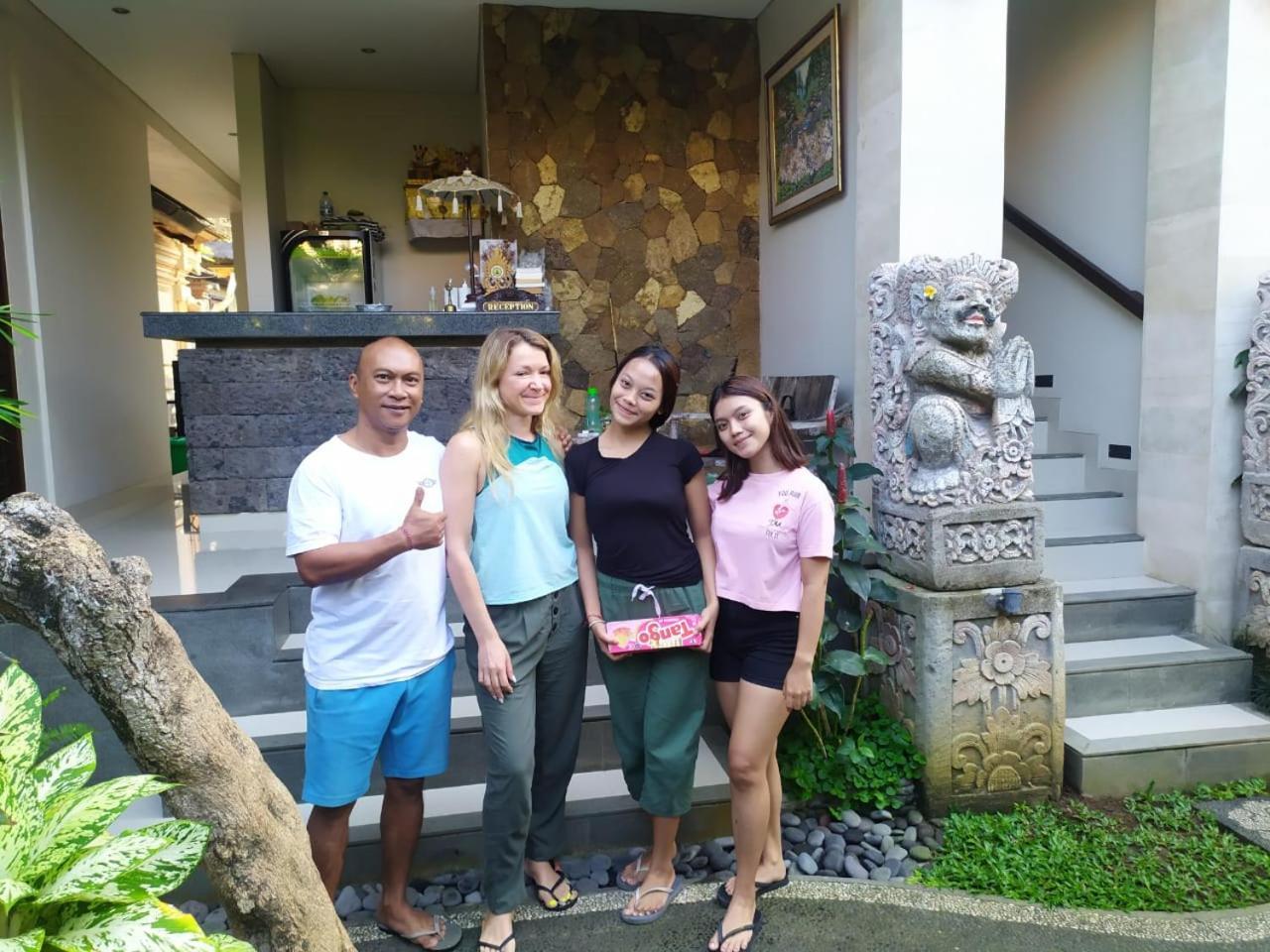 Threewin Homestay Ubud Eksteriør billede